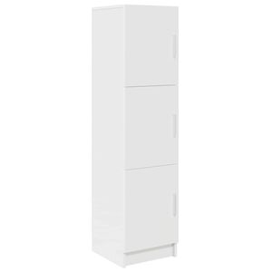 vidaXL Highboard Biały 31.5 x 32 x 122.5 cm
