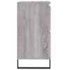 vidaXL Szafki, 3 szt., szary dąb sonoma, materiał drewnopochodny