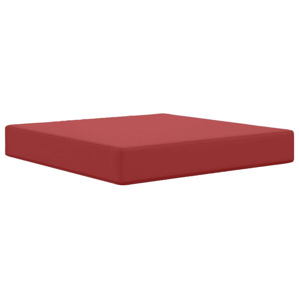 vidaXL Poduszka do sofy na zewnątrz 2 pcs czerwone wino Poliester