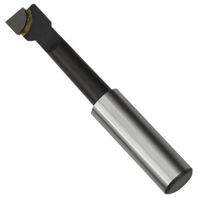 vidaXL Zestaw 9 noży typu wytaczak, 12 mm, z drewnianą podstawą