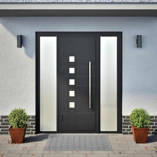 vidaXL Doniczki ogrodowe 2 szt. 30x30x30 cm Stal kortenowska