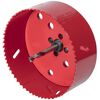 wolfcraft Otwornica bimetalowa, 112 mm, czerwona, 5496000
