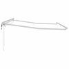vidaXL Rama markizy Biały 3 x 2,5 m Aluminium