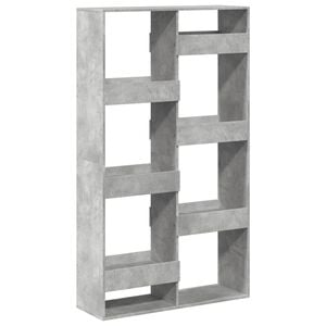 vidaXL Regał, szarość betonu, 100x33x175 cm, materiał drewnopochodny