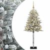 vidaXL Sztuczna choinka z bombkami 120 cm 150 LED Ciepła biel