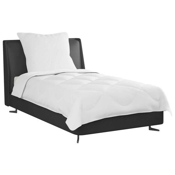 vidaXL Kołdra z poduszką 2 pcs Biały Mikrofibra