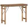 vidaXL Stolik końcowy Brązowy 110 x 35 x 76 cm
