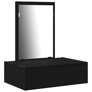 vidaXL Toaletka Czarny 60 x 40 x 70 cm Drewno inżynieryjne