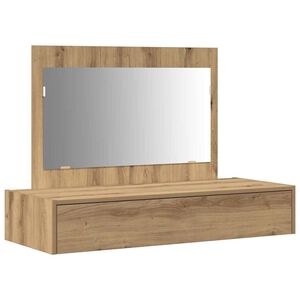 vidaXL Toaletka Brązowy 100 x 40 x 70 cm Drewno inżynieryjne