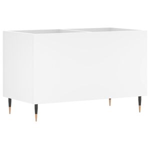 vidaXL Szafka na płyty, biała, 74,5x38x48 cm, materiał drewnopochodny