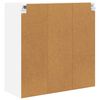 vidaXL Szafka wisząca Biały 80 x 31 x 80 cm Materiał drewnopochodny