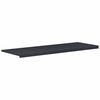 vidaXL Parapet okienny Antracytowy z rysunkiem drewna PVC