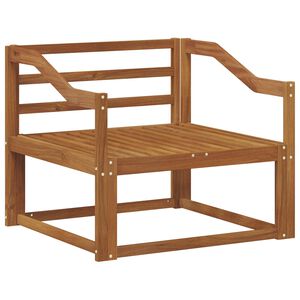 vidaXL Środkowa sofa ogrodowa Lite Drewno Akacji Naturalny