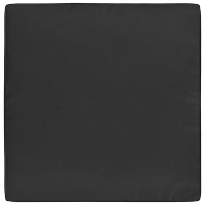 vidaXL Poduszka na podłogę lub palety, 60 x 61,5 x 6 cm, czarna