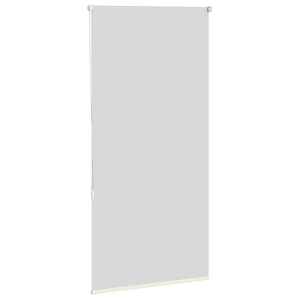 vidaXL Roleta zaciemniająca Off White 70x130 cm Szerokość tkaniny