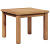 vidaXL Stolik kawowy Brązowy 45 x 45 x 36 cm Lite drewno teakowe