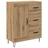 vidaXL Highboard z szufladą Dąb rzemieślniczy 69,5 x 34 x 90 cm
