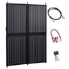 vidaXL Składana ładowarka słoneczna, 100 W, 12 V