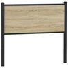 vidaXL Wymienne wezgłowie, dąb sonoma, 107 cm