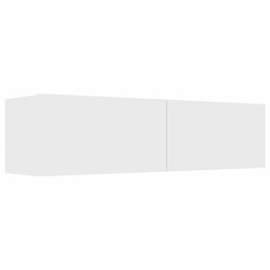 vidaXL Szafka pod TV, biała, 120x30x30 cm, materiał drewnopochodny