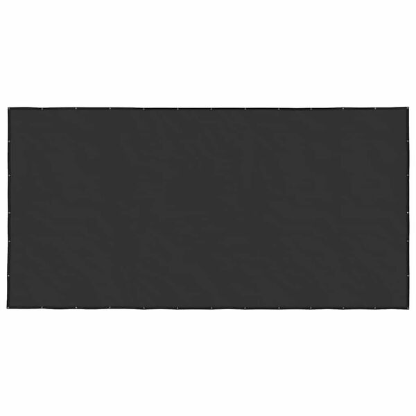 vidaXL Siatka na kontener, HDPE, 3x6 m, czarna