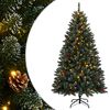 vidaXL Sztuczna choinka, 300 lampek LED, 180 cm