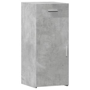 vidaXL Szafka, szarość betonu, 40x42,5x93 cm, materiał drewnopochodny