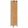 vidaXL Highboard Dąb rzemieślniczy 34,5 x 34 x 180 cm