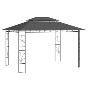vidaXL Altana, 4x3x2,7 m, antracytowa, 160 g/m&sup2;