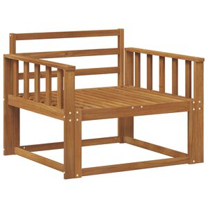 vidaXL Środkowa sofa ogrodowa naturalny
