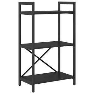 vidaXL P&oacute;łka na książki 3 poziom&oacute;w 56 x 34 x 96 cm Drewno inżynieryjne