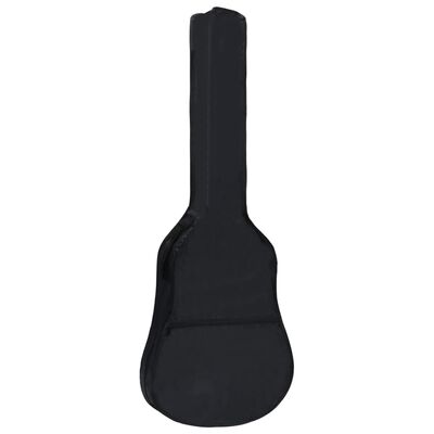vidaXL Pokrowiec na gitarę klasyczną 1/2, czarny, 94x35 cm, tkanina