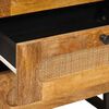 vidaXL Szafka Nocna Naturalny 50 x 33 x 62 cm Drewno z mango