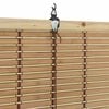 vidaXL Roleta z zasłonami natura 80 x 160 cm Bambus