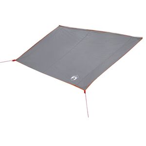 vidaXL Tarp odporny na wodę z dachem Szary i pomarańczowy 240 x 460 cm