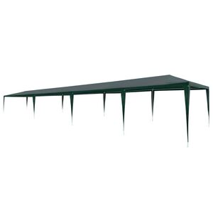 vidaXL Namiot imprezowy, 3 x 12 m, PE, zielony