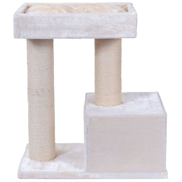 Quapas! Drapak dla kota Bandit, kremowy, 76x45x82 cm