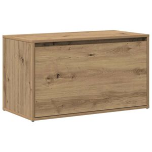 vidaXL Ławka do holu 80x40x45 cm Dąb rzemieślniczy Drewno klejone