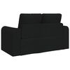 vidaXL Sofa Bed 60cm Czarny tkanina