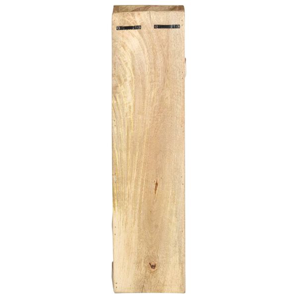 vidaXL Stojak na 5 butelek wina, lite drewno mango