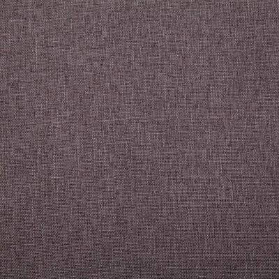 vidaXL Sofa 2-osobowa, tapicerowana tkaniną, taupe