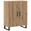vidaXL Highboard 2 pcs dąb artisan Materiał drewnopochodny