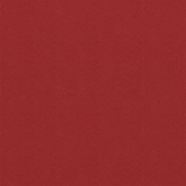 vidaXL Parawan balkonowy, czerwony, 120x300 cm, tkanina Oxford