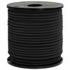 vidaXL Liny bungee 6 mm Czarny PP i guma