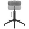 vidaXL Obrotowe krzesła stołowe, 2 szt., ciemnoszare, aksamitne
