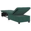 vidaXL Sofa Bed Ciemna zieleń 194 x 67 x 82 cm Aksamit