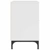 vidaXL Szafki nocne 2 pcs Biały na wysoki połysk 49 x 36 x 61 cm