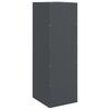 vidaXL Szafka, antracytowa, 34,5x39x107 cm, stal