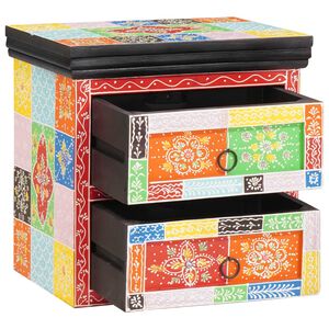 vidaXL Szafka Nocna z szufladą Wielokolorowe 40 x 30 x 40 cm