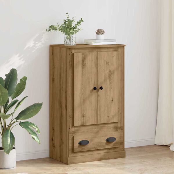vidaXL Highboard z szufladą Dąb rzemieślniczy 60 x 35,5 x 103,5 cm
